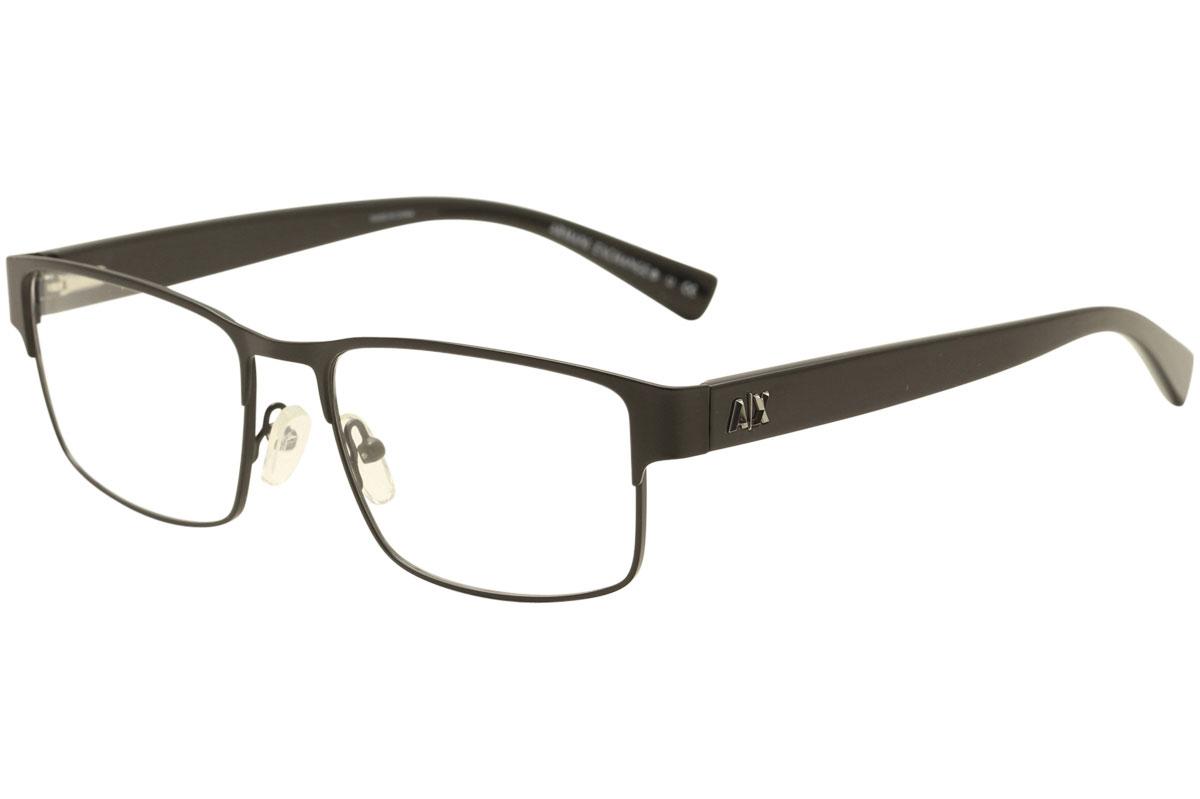 Armani Exchange Men's Eyeglasses AX1009 AX/1009 Full Rim Optical Frame